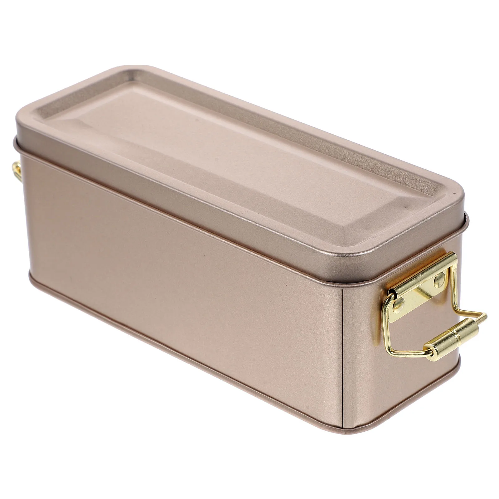 

Tinplate Storage Boxes Silver Cookie Jars with Lids for Snacks Tea Metal Containers Smooth Details