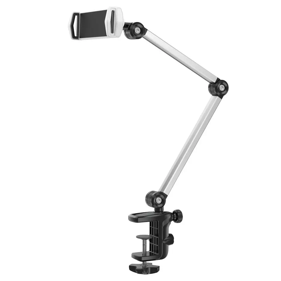 Multi-function 360 Degree Swivel Aluminum Stand Universal Holder For Phone And Tablet