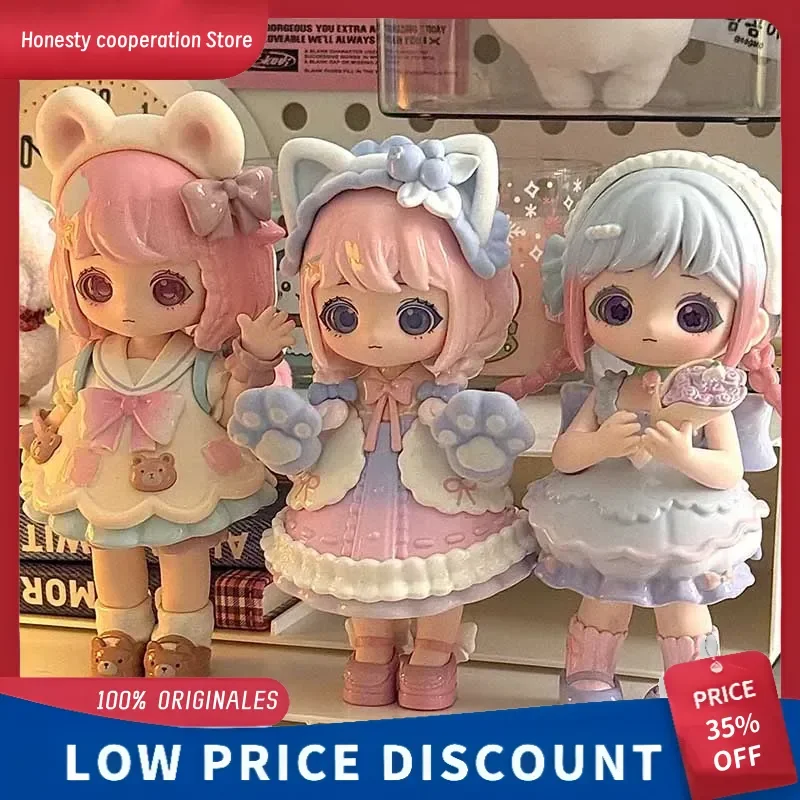 

Liroro Candy House Series Blind Box Creative Handmade Room Decoration Ornament Collection Trendy Play Doll For Decorative Use