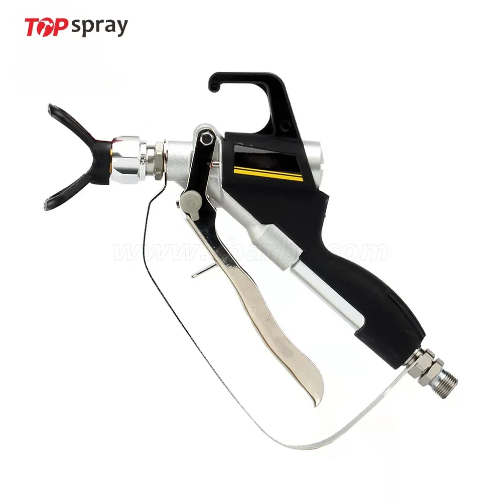 Topspray High Pressure Airless Spray Gun Repair Kit 350Bar House Paint Inline Spray AirBrush Texture Plaster Putty ASG-9 Swivel