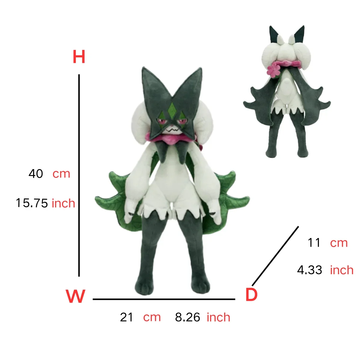 Floragato Sprigatito Meowscarada 플러시 장난감 애니메이션 피겨 모델 어린이를위한 선물 어린이 생일 선물 애니메이션 인형 카와이 귀여운