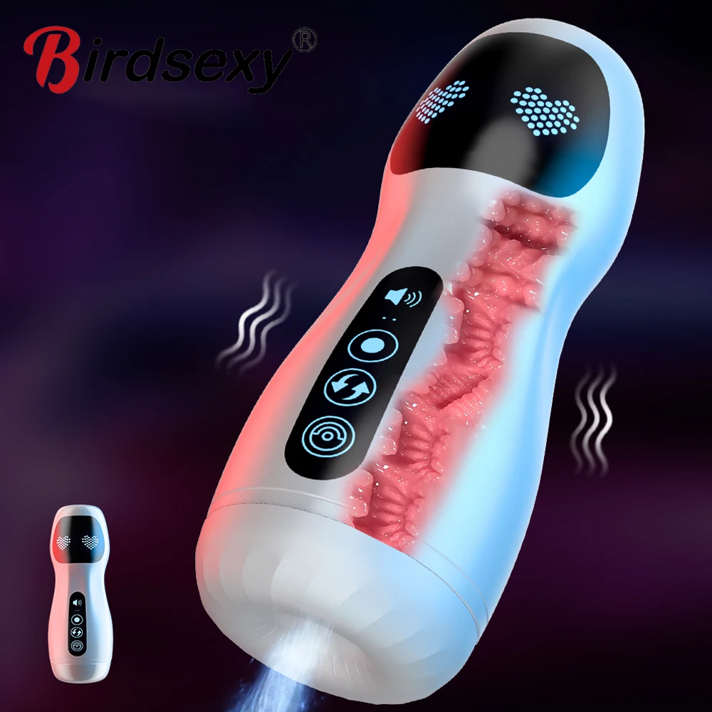 Vagina Sex Tool Electric Masturbator Male Blowjob Powerful Automatic Suck Powerful Man Sucking Cumshot Machine Aircraft Cup