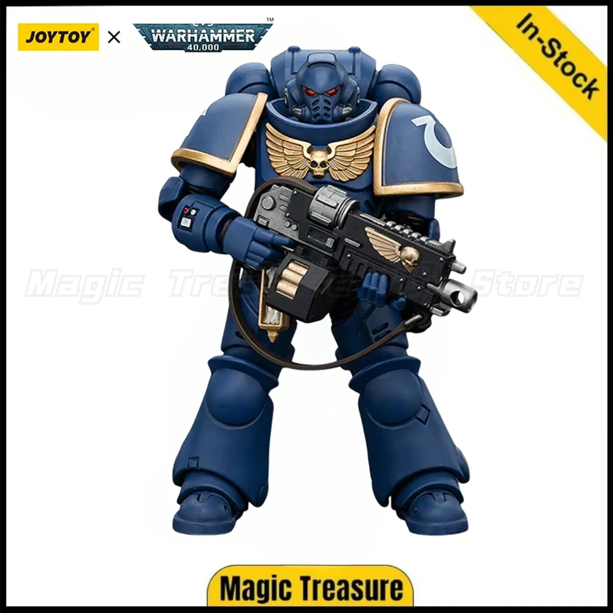 

【В наличии 】 Фигурка JOYTOY 1/18 Warhammer 40K Ultramarines Intercessors Модель