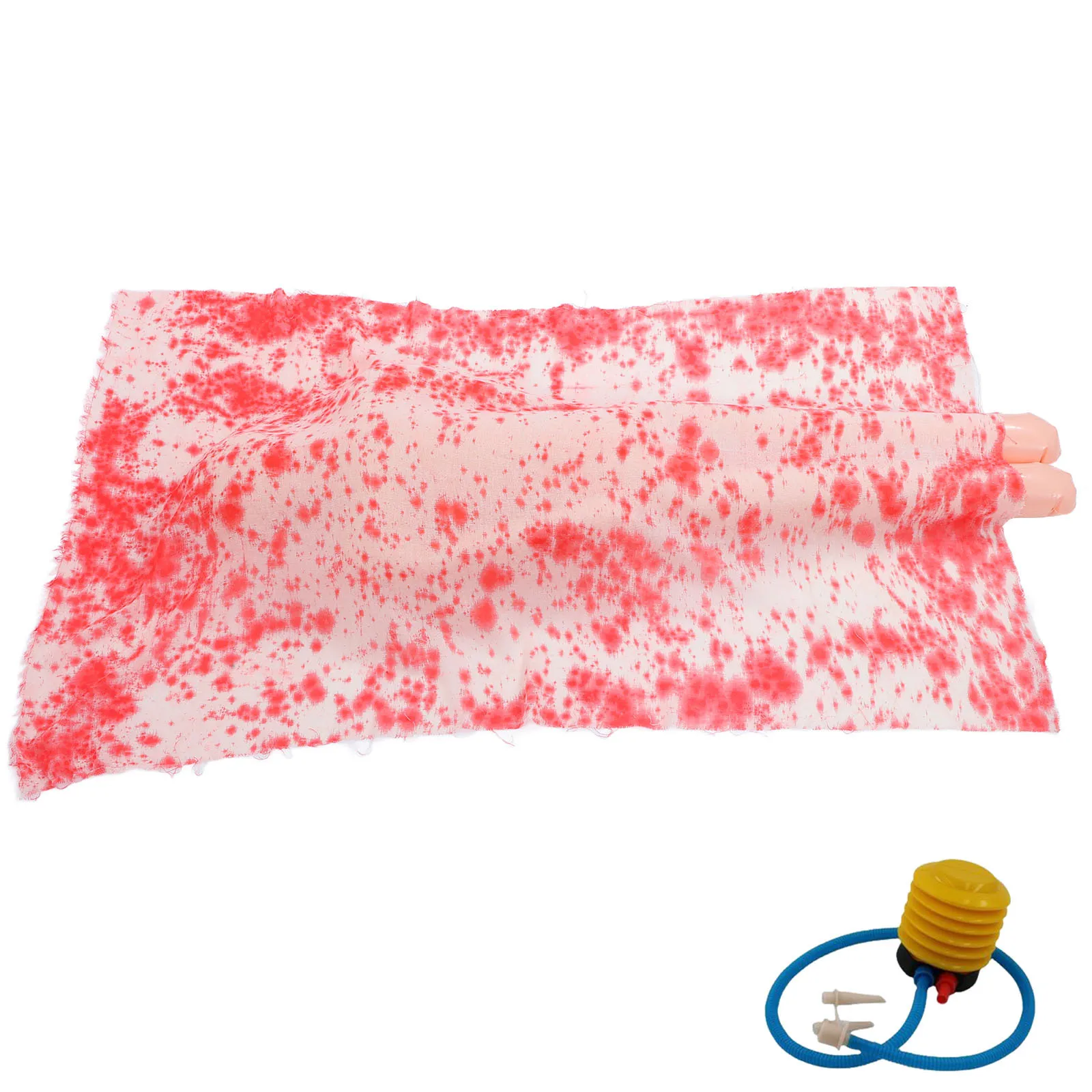 1 ensemble de décoration de cadavre réaliste pour fête d'halloween, accessoires effrayants d'intérieur et d'extérieur, décorations de maison hantée, tissu effrayant sanglant