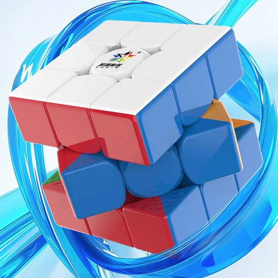 ألعاب الألغاز المغناطيسية السحرية الصغيرة من Yuxin للأطفال ، لغز Cubo الاحترافي السريع ، V2 M ، سحر uvo ، هدية للأطفال ، 3x3