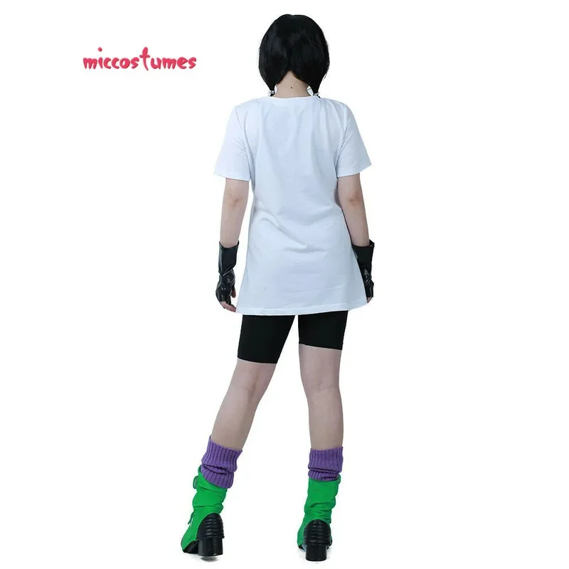 

25COSЖенский аниме Z Videl Косплей Костюм с перчатками и бахилами