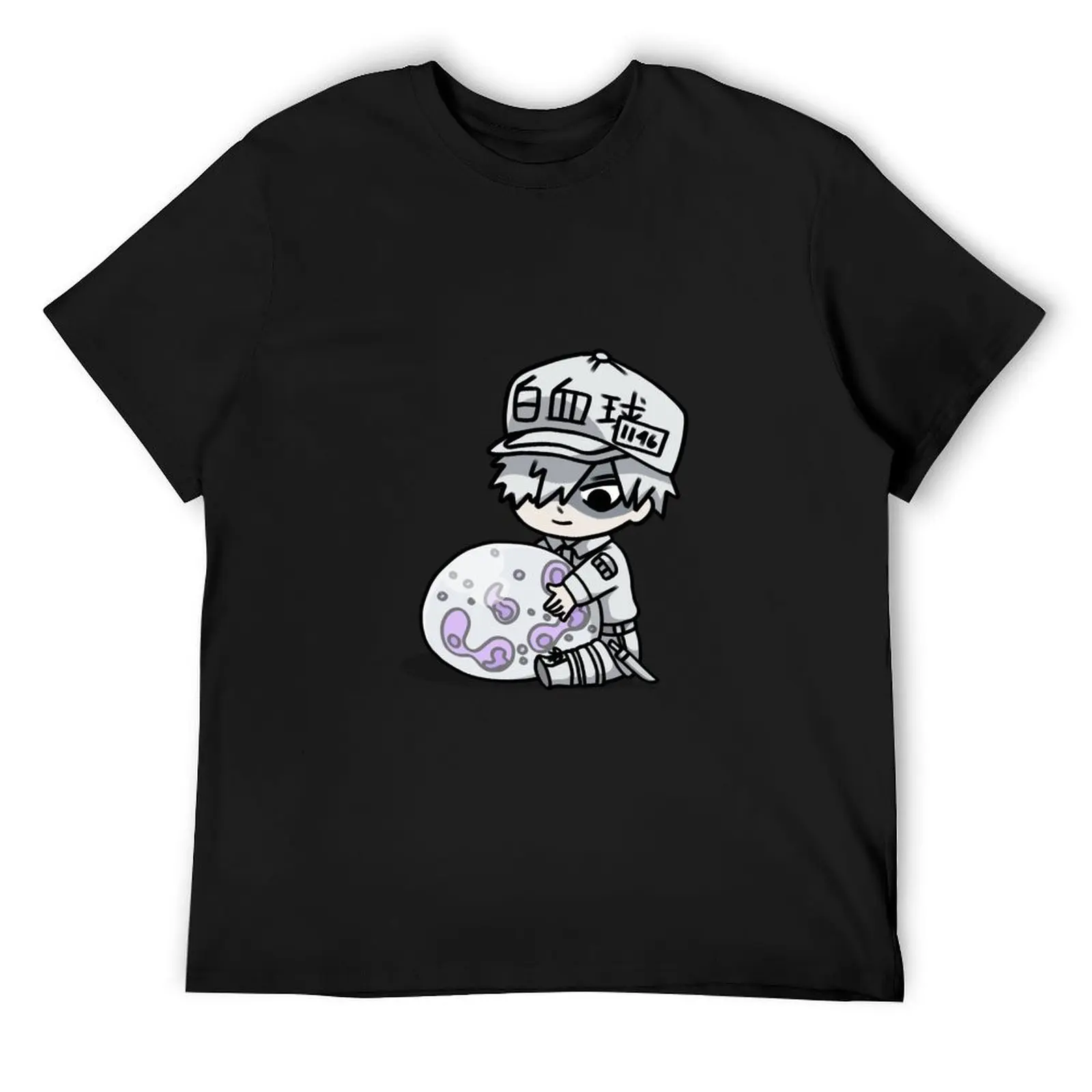 

Cells at Work! White Blood Cell Neutrophil T-Shirt cheap stuff man t shirt big and tall t shirts for men