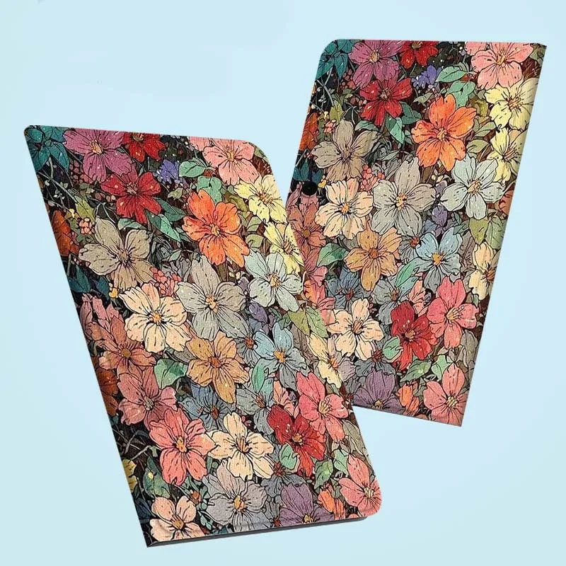 

Camellia Flower Art Elegant For OPPO Pad 2 3 4 Neo Air SE X Pro 10.36 11 11.4 11.61 12.1 13.2 Inch 2025 Foldable Tablet Case