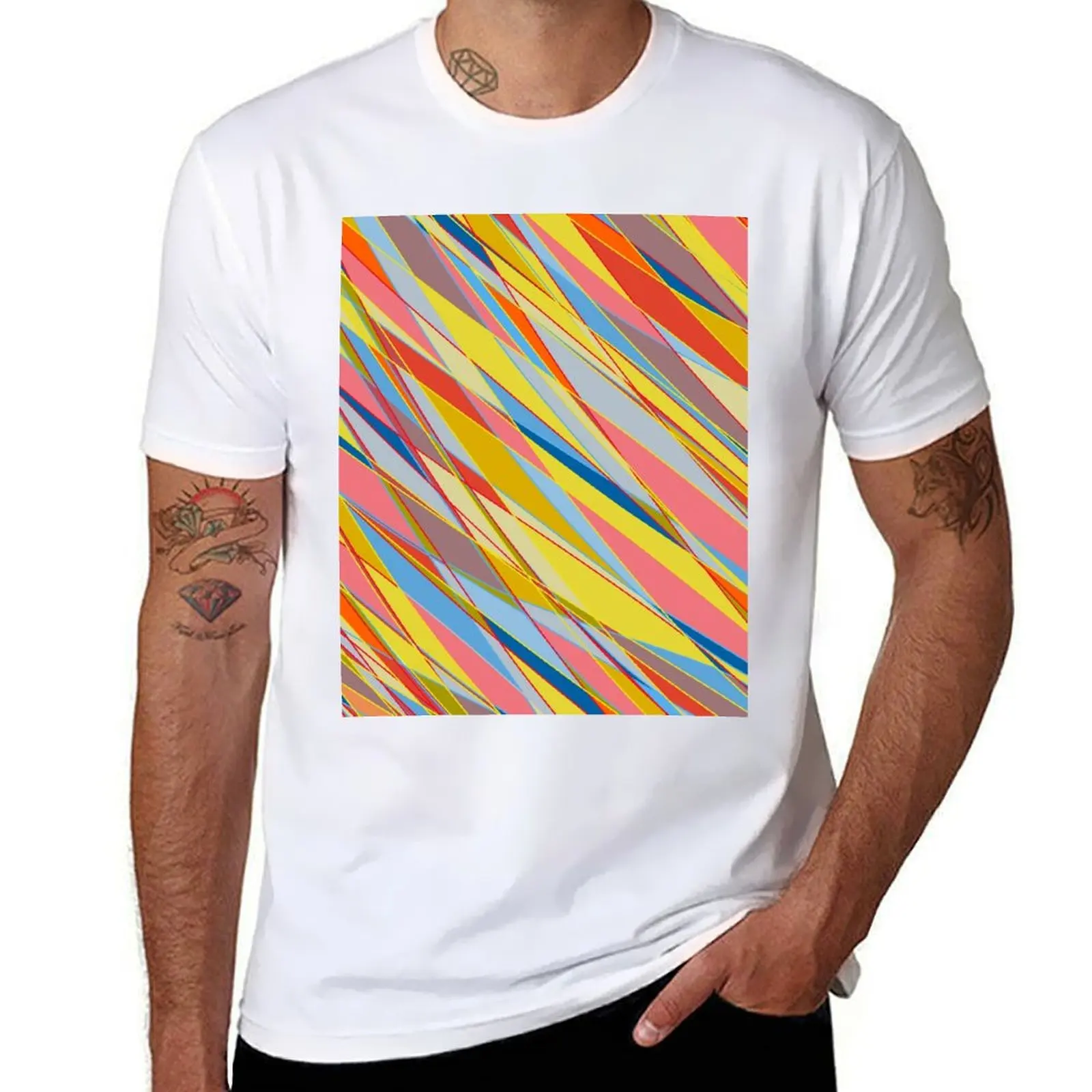 

Vibrant Strokes of Color T-Shirt funny t shirts man t shirt man designer T-Shirt