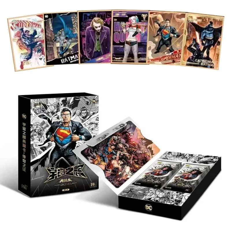 DC Movie Series Justice League Peripheral Superman Rare S Cards Marvel The Avengers Booster Box Kids Christmas Birthday Gift Toy