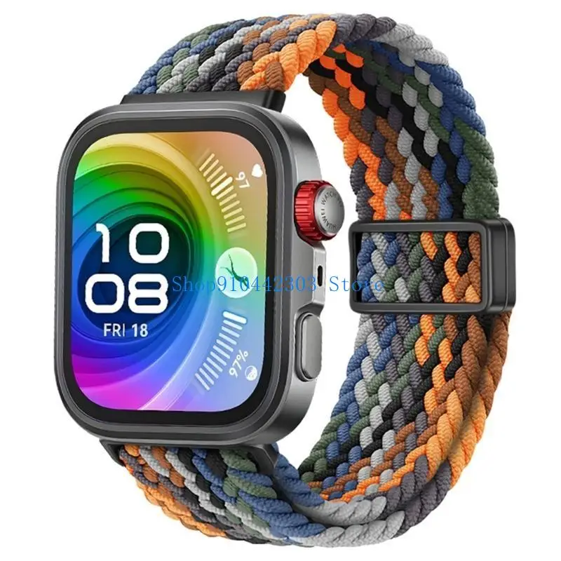 

L4MD Woven Nylon Band Quick Release Clasp Multifunction Choose for fit3/4/4Pro