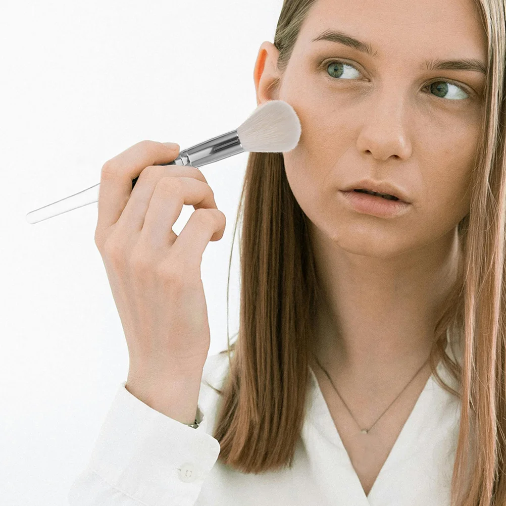 2Pcs Makeup Brush Set Soft Bristles Blush Highlighter Powder Brushes for Women Beginner Friendly Blush Brush Make Up Brushes