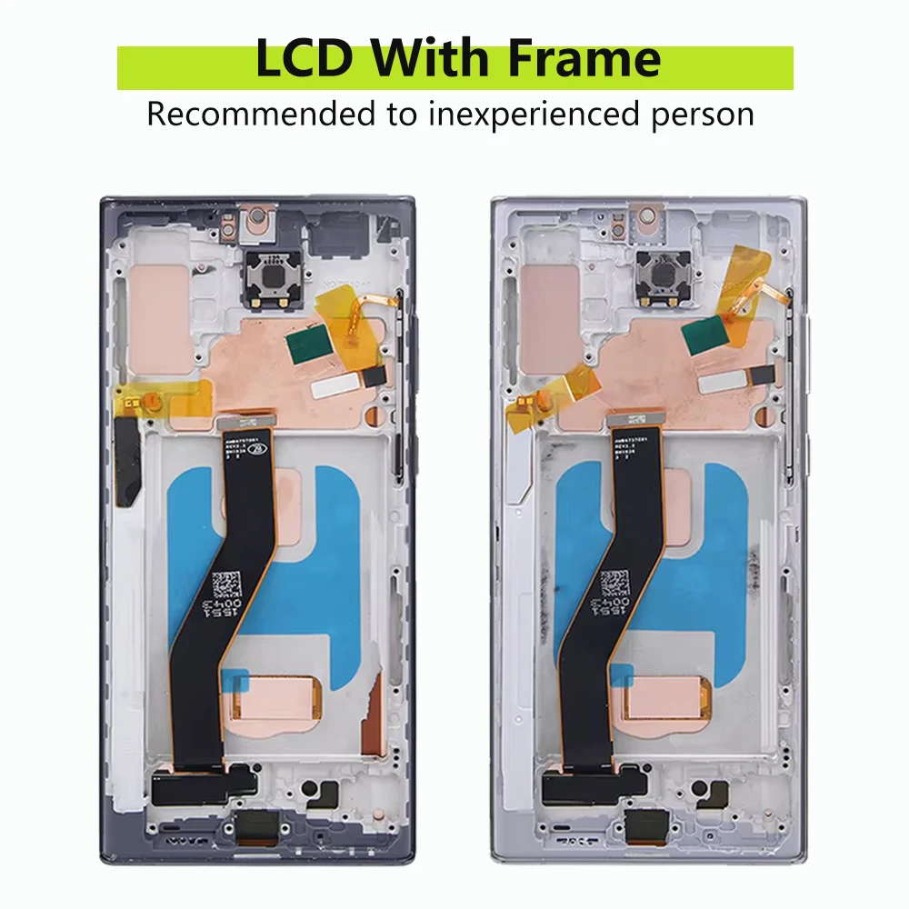 Note10 plus LCD Display Screen For Samsung Note10+ N975F N9750 N975N LCD  Replacement Display Touch Screen Digitizer Assembly