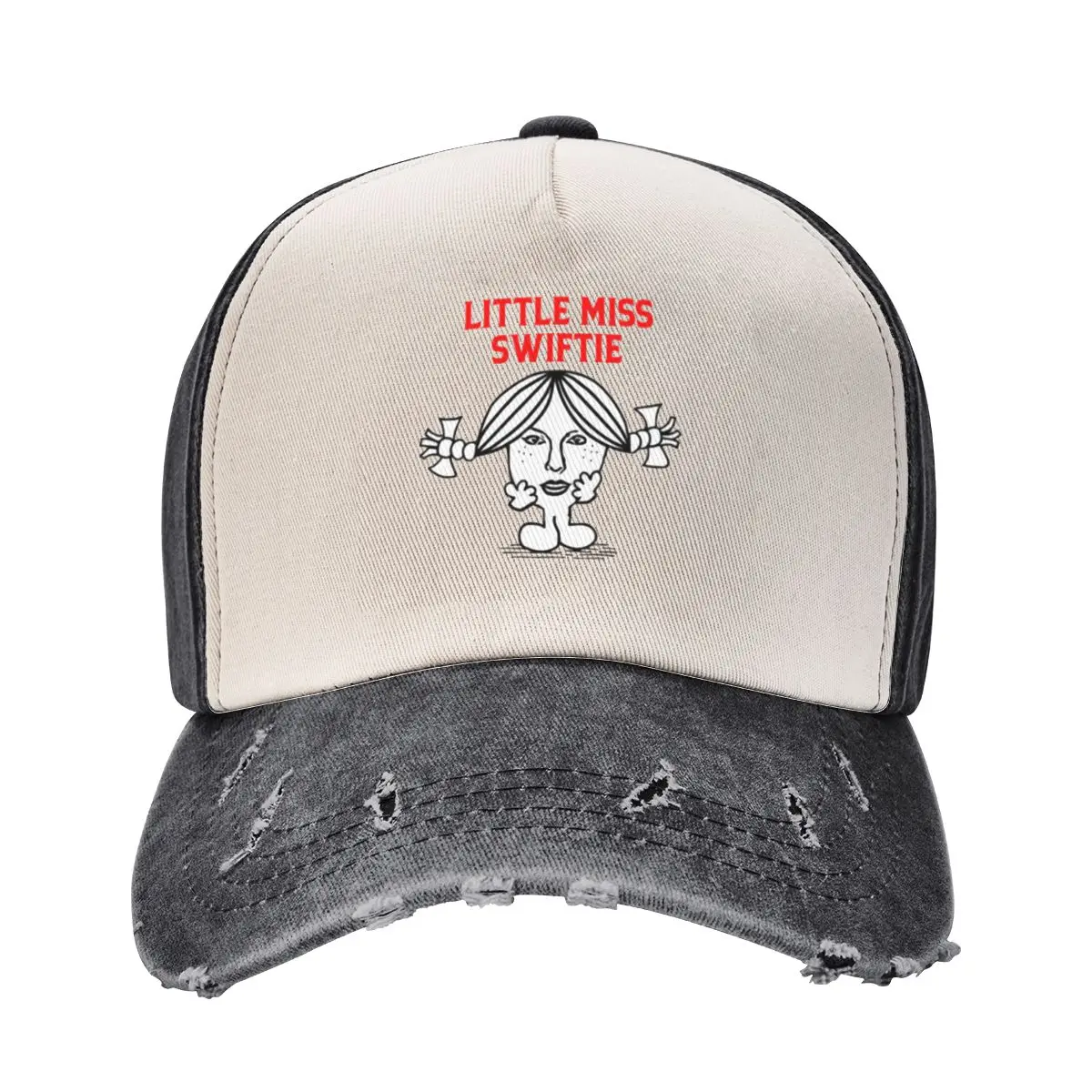

Little Miss Swiftie Meme Sticker Baseball Cap fishing hat luxury woman cap sailor cap for men Men's Caps Women's