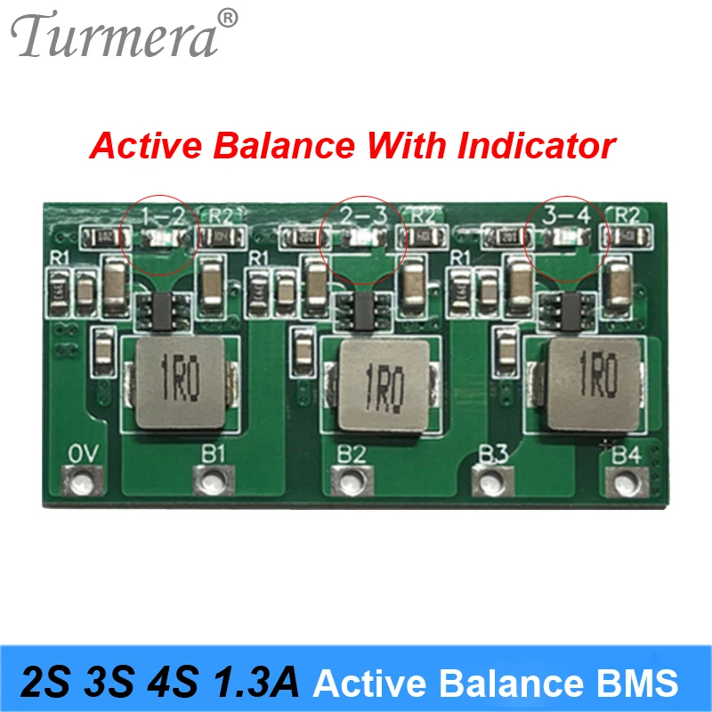Turmera-電気酸リチウム電池,アクティブ転送用の2s,3s,4s,8.4v,12.6v,16.8 18650 v,32700