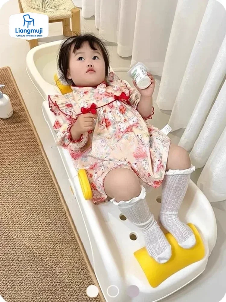 Cama de champú plegable para bebés y niños, sillón reclinable cómodo para lavado de cabello, lavabo de ducha, mueble para el hogar