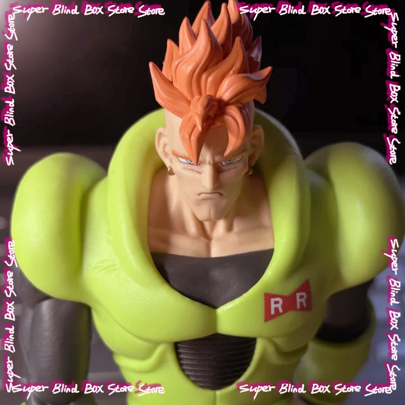 

Original Bandai 20cm eyewear factory Dragon Ball THE debut Android No. 16 in stock as a desktop decoration gift