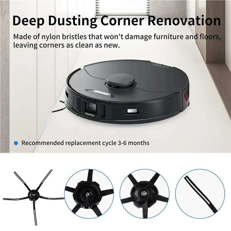 M17K-Parti di ricambio per Roborock S7 Maxv Ultra Robot Aspirapolvere Spazzole laterali principali Filtri HEPA Sacchetti per la polvere Mop Pad