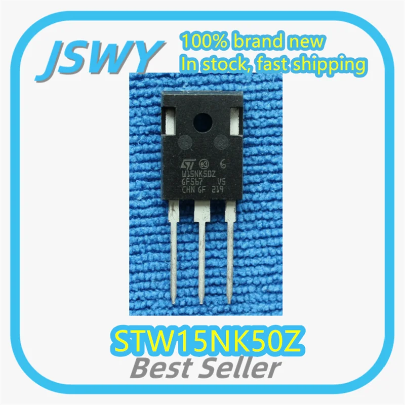 

(5/50 pieces) STW15NK50Z STW15NK50 TO-247-3 FET transistor. Original stock. Large inventory