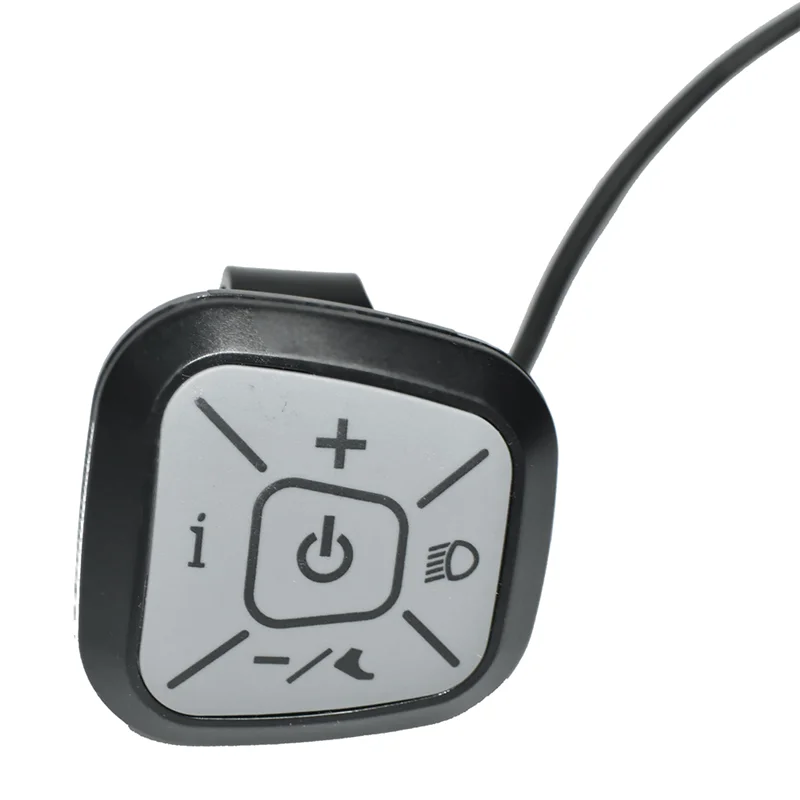 Ebike 36V48V YL80C LCD Meter Intelligent Control Panel Display for Ebike Controller Waterproof Plug Connector F