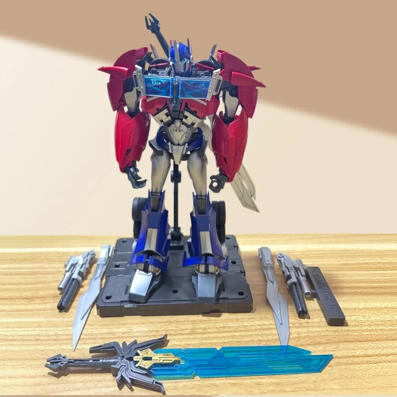 BLOKEES Transformers Legend Edition Original Block Man Optimus Prime Action Figure Model Desktop Ornament Collectible Toys Gift