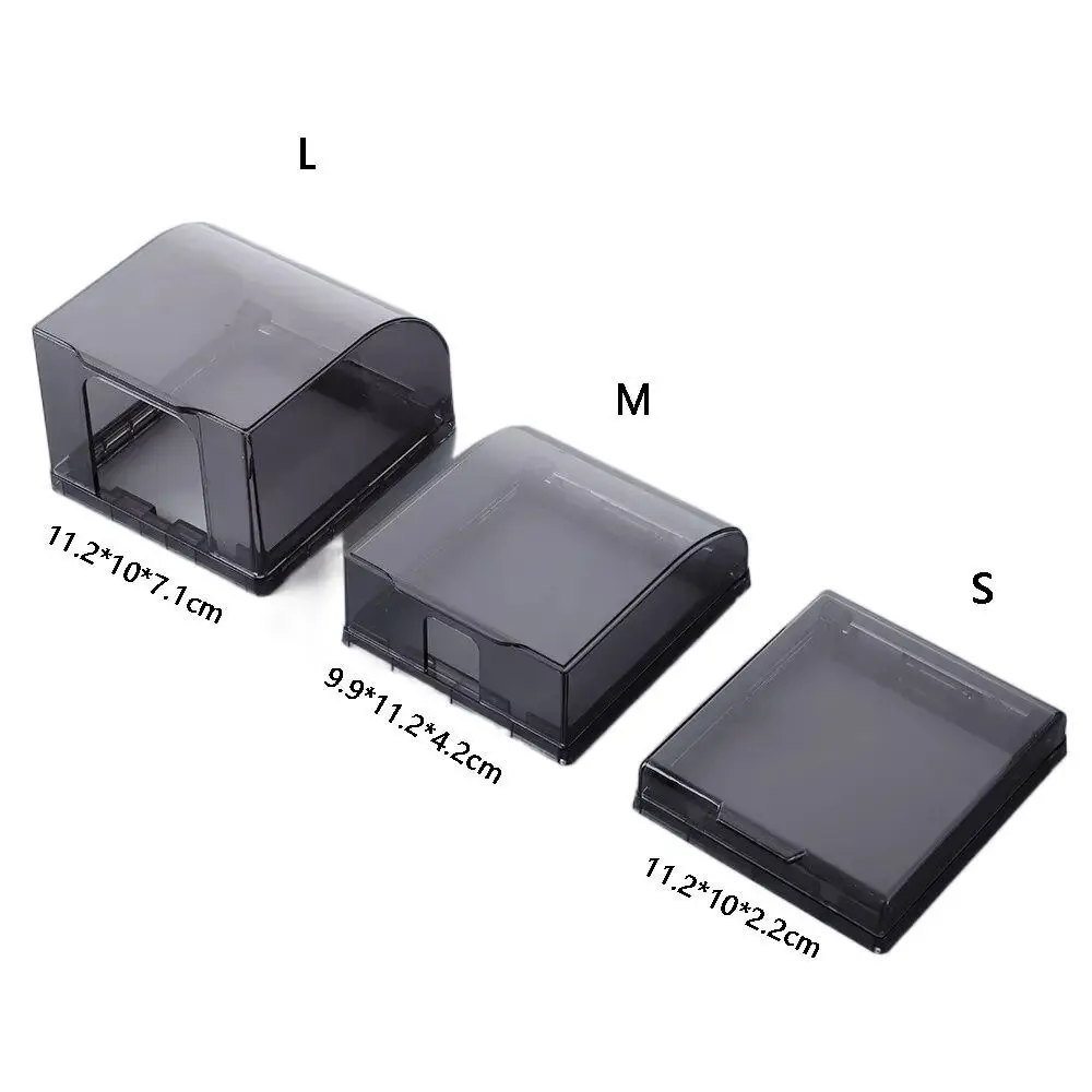 Self-Adhesive 86 Type Wall Socket Waterproof Box Prevent Electric Shock Antifouling Electric Plug Cover Plastic Safe view 6