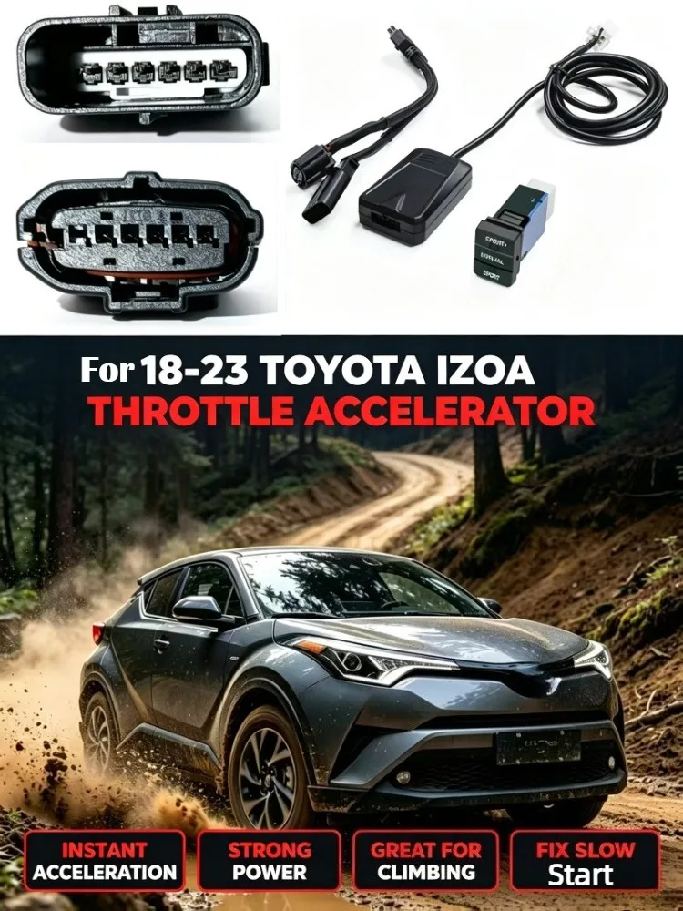 Electronic Throttle Controller Launch Acceleration Booster For 18-23 Toyota IZOA Fixing Slow Acceleration