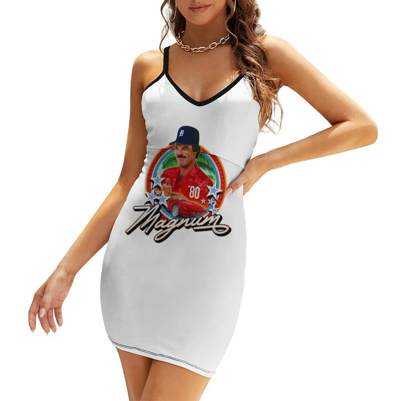 

Tom Selleck Sling Dress luxury dress women's elegant loose dresses dresses for women 2025 summer woman dress 2025