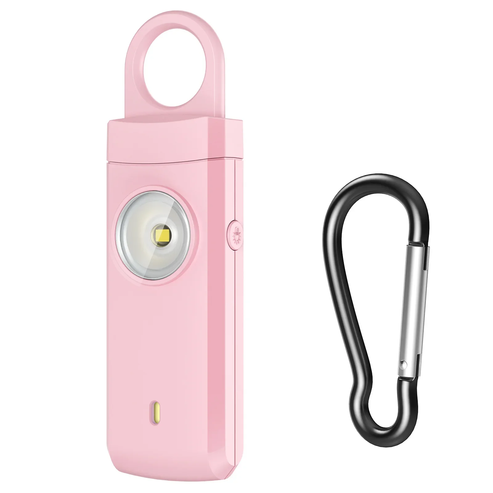 Rechargeable Personal Alarm, Female Anti Wolf Device, 130dB Outdoor Safety Alarm Keychians