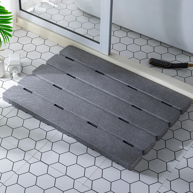 

EPP Non-Slip Bath Mat Thermal Insulation Shower Mat Bathroom Floor Pad Anti-Fall Toilet Rug Bath Mat Bathroom Safety Essentials