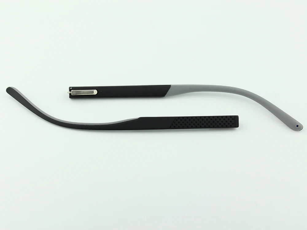 1pairs 7.3mm Width Glasses Eyeglasses PC Temple With Spring Plastic Leg Tip Optical Frame Eyewear Repairing Parts 3055