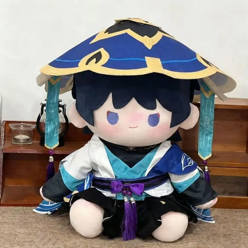 

Original And Authentic Game Genshin Impact Scatterer Impact Wanderer 40cm Cotton Doll Sitting Cute Doll Girl Birthday Gift