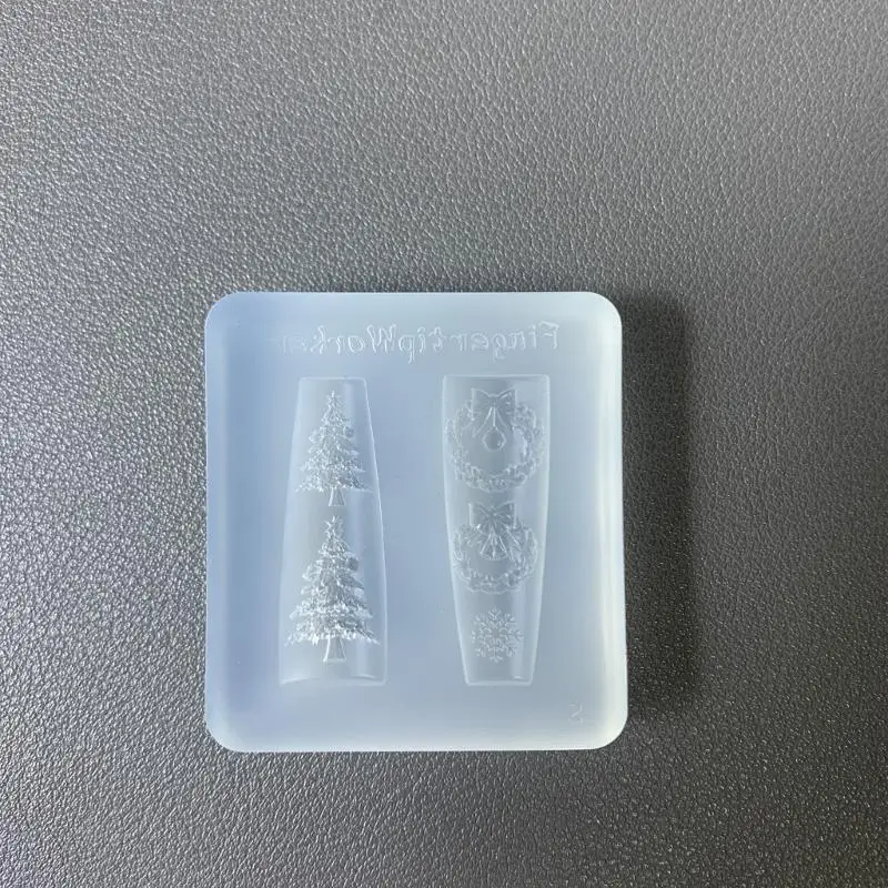 Versatile Art Mold for Nail Decorations Art Decorations Nails DIY Silicone Templates Christmas Nails Art Mold
