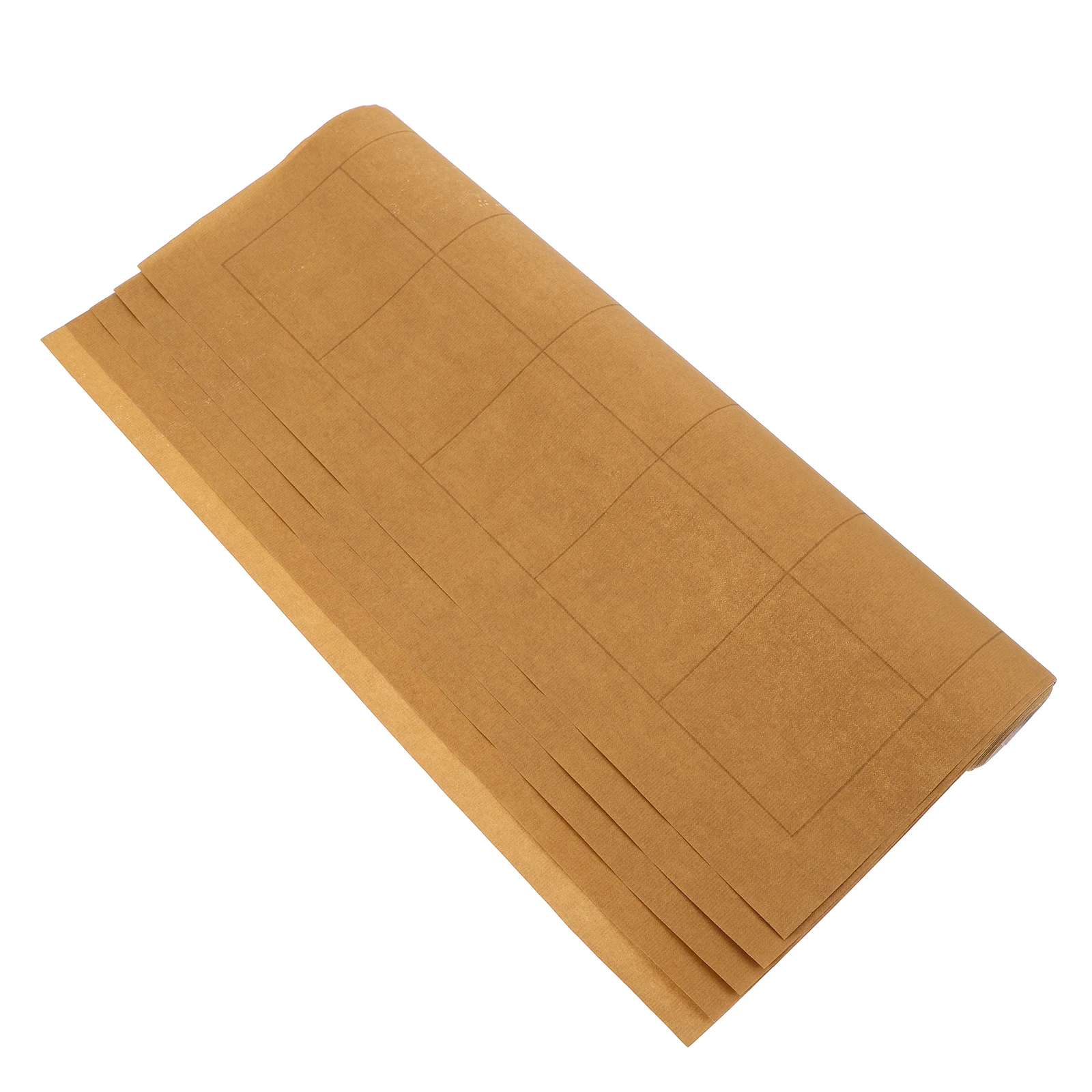 

5 Sheets Chinese Calligraphy Paper Grid Script Design for Practicing Clerical Seal Regular Script Excellent Ink Absorption