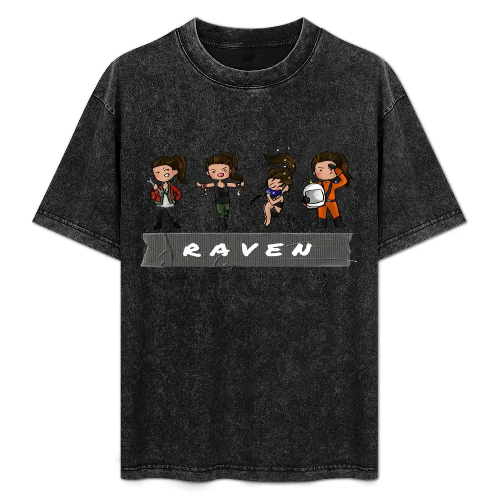 

Raven Duck Tape T-Shirt quick-drying gifts for boyfriend graphic t shirt vintage tee shirts for men