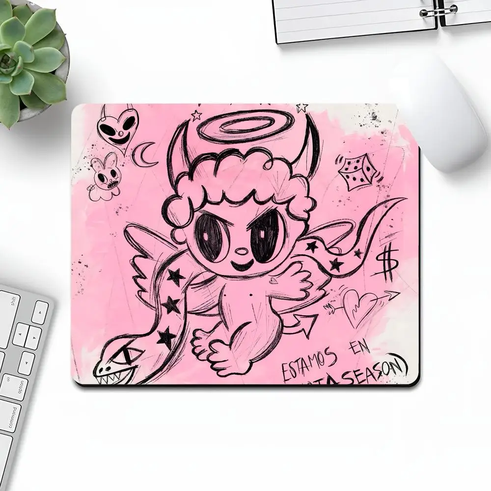 

Karol G Manana Sera Bonito Gaming Mouse Pad Art Gaming Gamer Small Rubber Locking Edge Large Computer MousePad Laptop Desk Pad