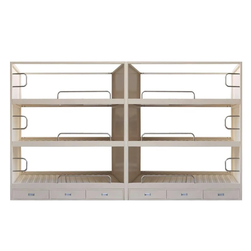 

Iron frame bed Bedroom Lounge with drawers Curtain steel triple bed