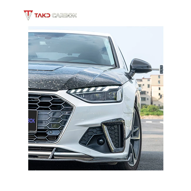 

3K Twill Dry Carbon Weave in Glossy Finish Perfect Fitment Aerodynamic Side Mirror Housing for AUDI A4 B9 S4 B9 PA 2021-UP