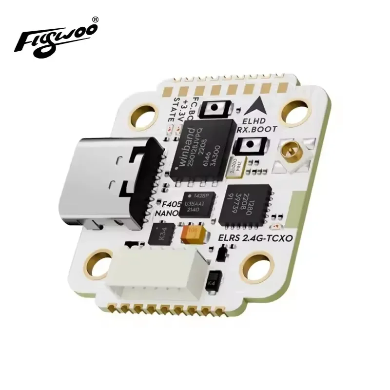 Flywoo GOKU GN405 Nano HD 20A 스택 V3 - TXCO, ELRS 2.4g 포함 (O4/O4 Pro용 플러그 앤 플레이)