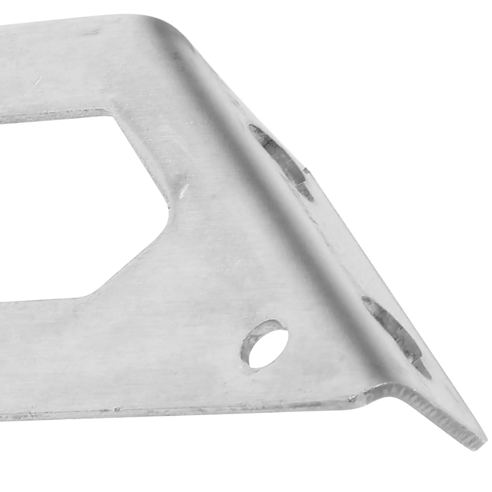 8Pcs Stainless Steel Corner Brackets Professional Finish Angle Braces for Furniture Cabinets Shelves Tables Industrial Wood