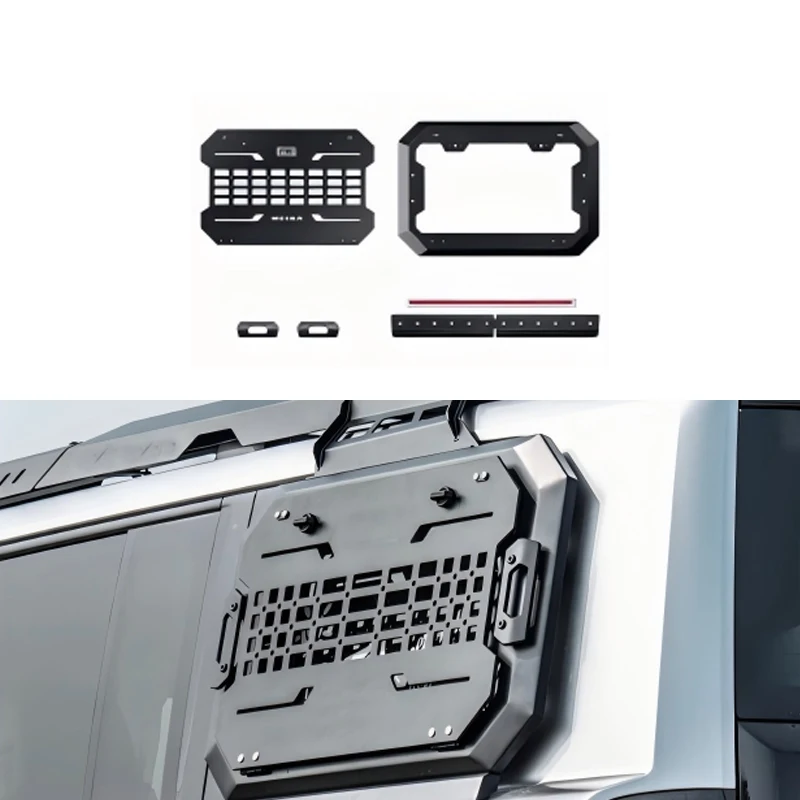 Portaequipajes para coche Great Harvard H9, caja de almacenamiento lateral para vehículos utilitarios/portaequipajes de techo para accesorios Great Harvard H9