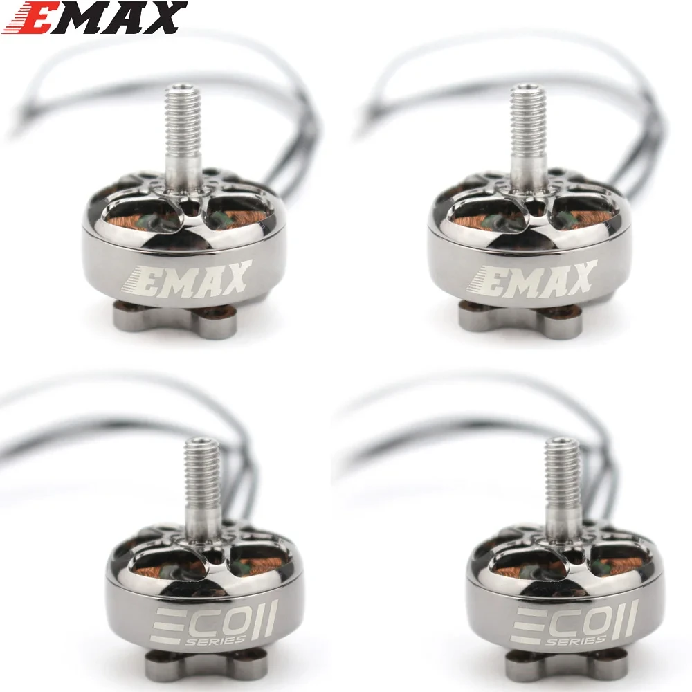 

1/4 шт. EMAX ECO II серии 2306 6S кв/кв 4S кв бесщеточный двигатель для RC FPV гоночного радиоуправляемого дрона