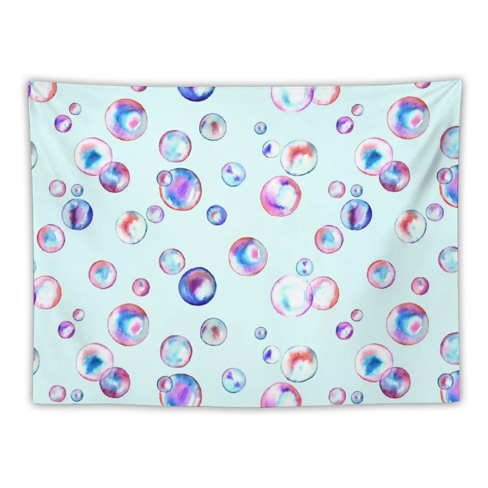 

New Watercolour bubbles Tapestry Wallpapers Home Decor Room Aesthetic Decor Home Decor Accessories Tapestry On The Wall