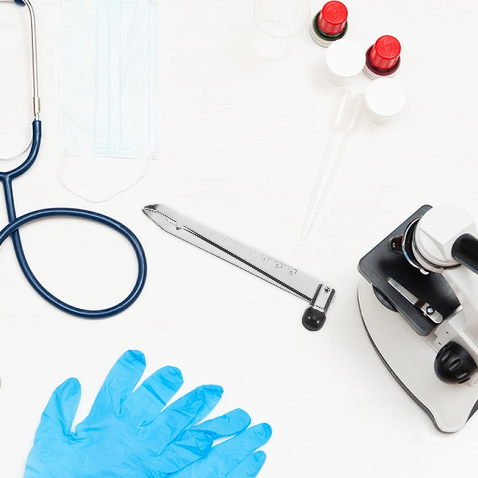 

Stainless Steel Diagnostic Hammer Multipurpose Portable Neurological Exam Tool for Nurses Doctors Testing Reflex Hammer