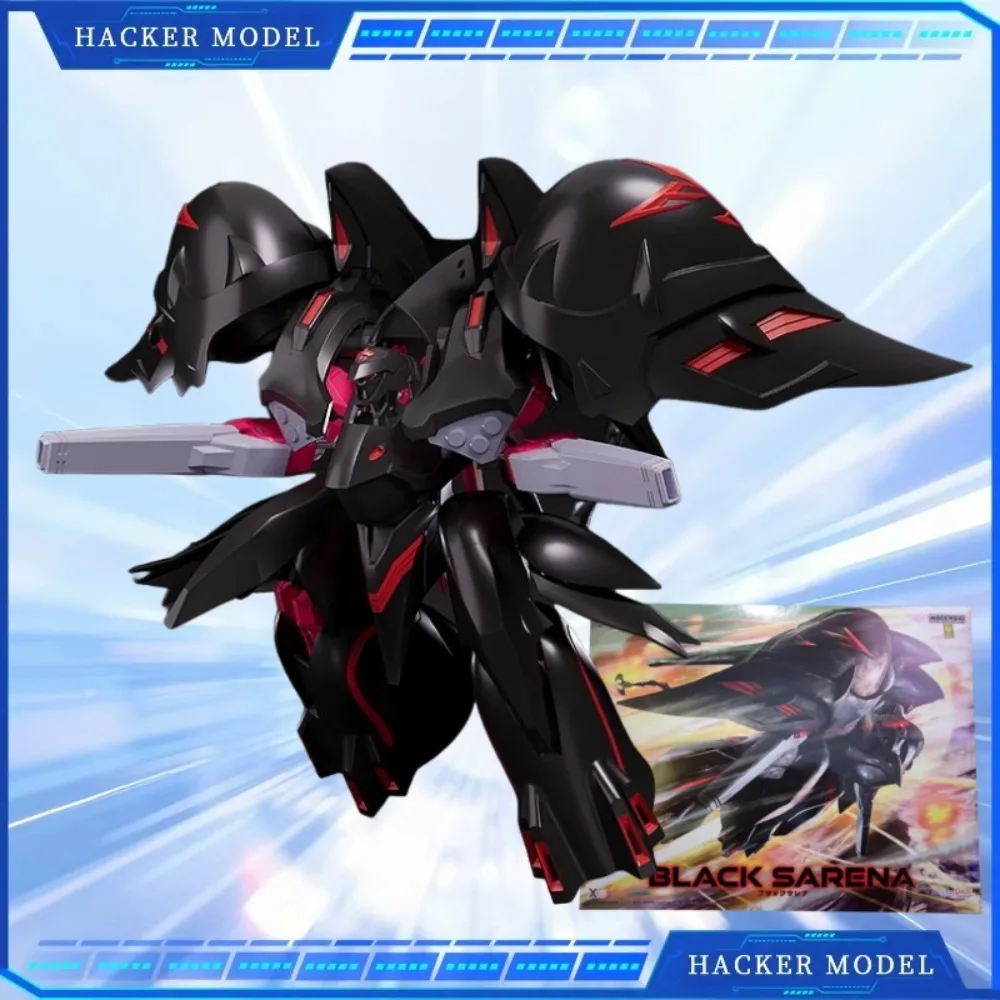 GSC Original MODEROID Series BLACK SARENA Anime Action Figure Assembly Model Toys Collectible Model Ornaments Gifts for Boys
