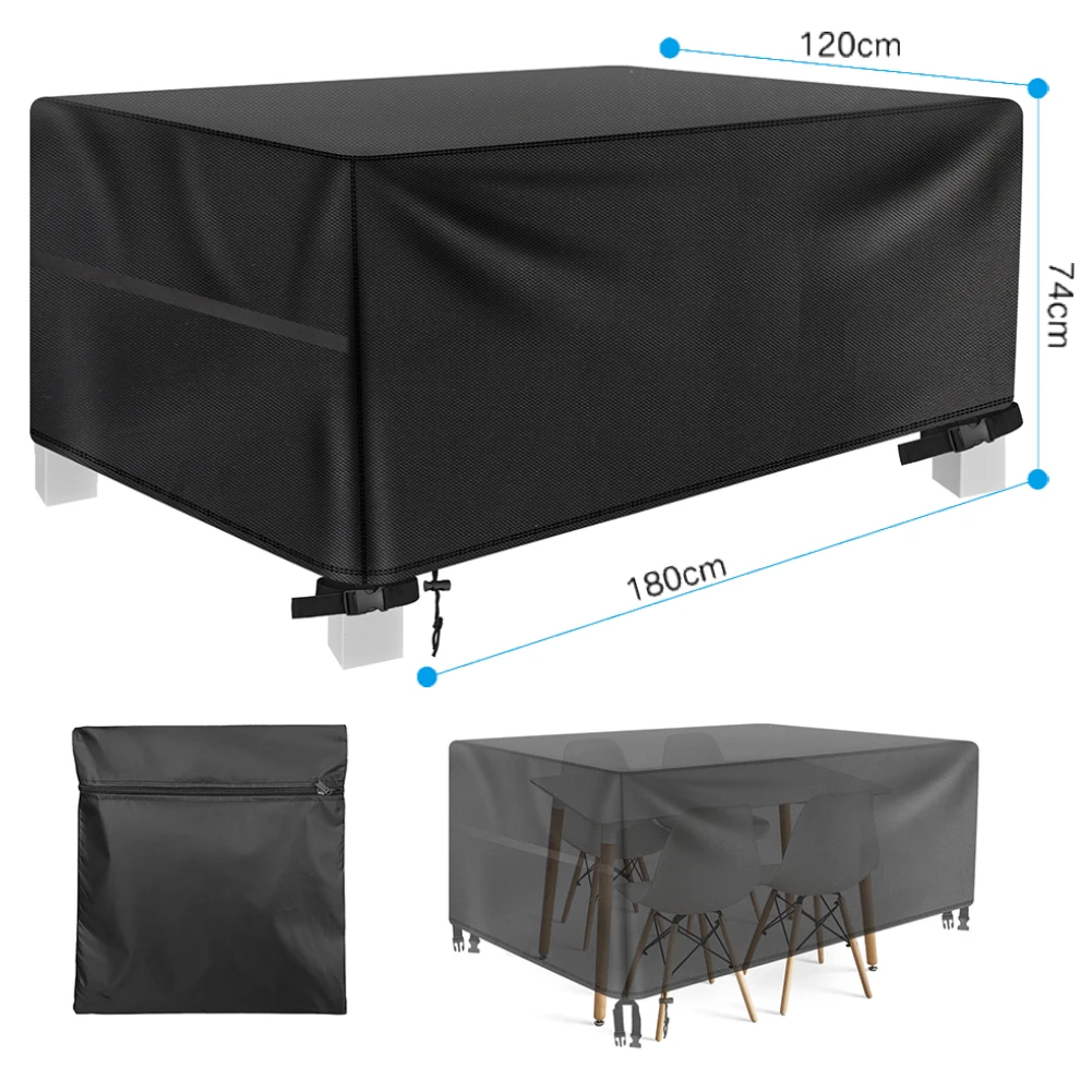 Outdoor waterdichte sectionele bankhoes Heavy Duty L-vorm bankhoes gazon bankhoezen tuinmeubilair weerbescherming