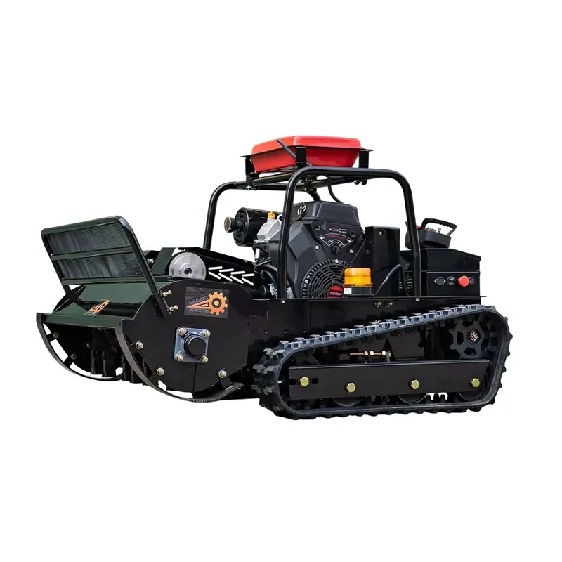 Factory Supply Remote Control Electric Garden Hand Push Finishing 100 Cutting Width Grass Power Lawn Mower