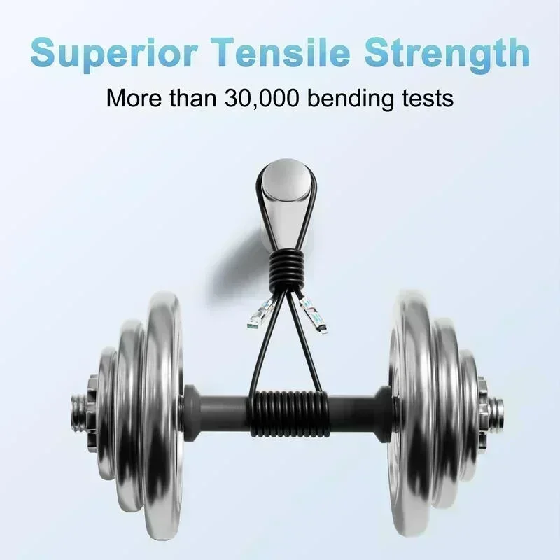 4-в-1 мощный USB-кабель для зарядки мощностью 240 Вт, дыхательный светильник для быстрой зарядки для телефона, планшета, USB-A/Type-C