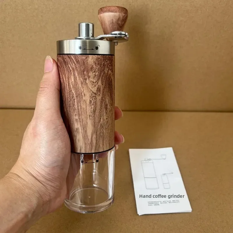 

Ручная кофемолка, съемная, с высоким эстетическим значением, нержавеющая сталь 304, ручная рукоятка, кофемолка в зернах, подарок