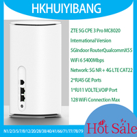 ZTE 5G CPE PRO 3 MC8020 Global Version WiFi 6 AX5400 Router 5G NR 4G LTE CAT22 Home Modem Gigabit Network With Sim Card Slot